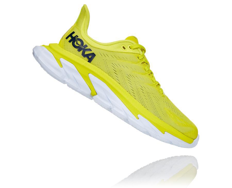 Tenis Hoka One One Mujer Fluorescentes - Clifton Edge - SIWO27953